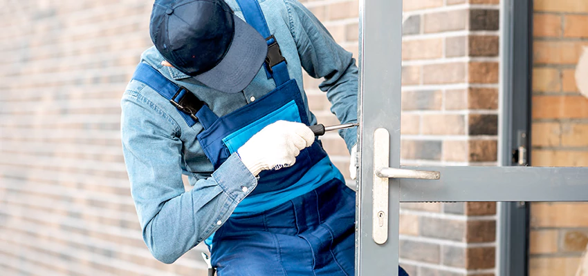 Pivot Storefront Door Locks Installation in San Martin, California